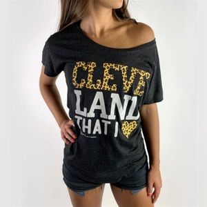 Cleveland that I ♥️  slouchy sweatshirt